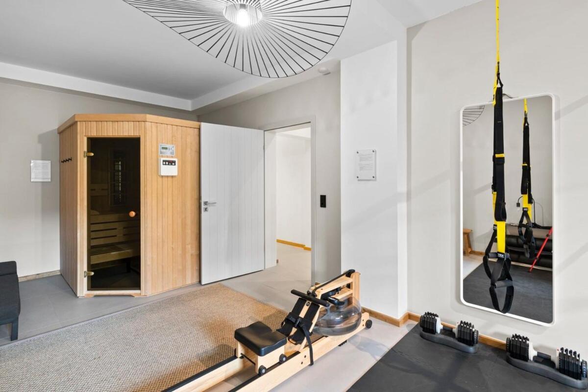 Luxus Meerblick Strand & Sauna & Garten & Heimkino グロヴェ エクステリア 写真